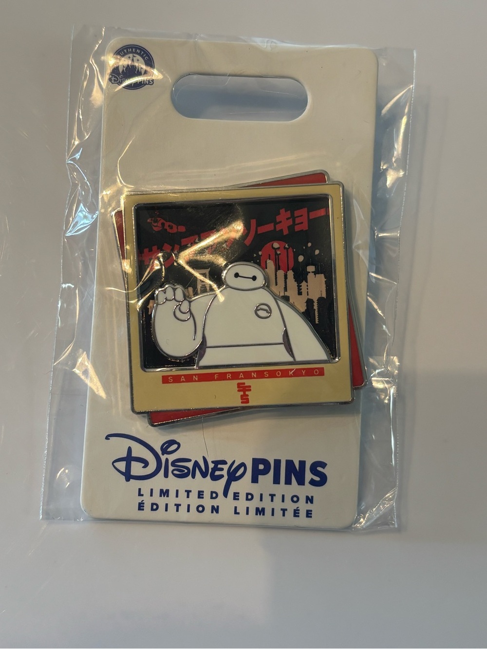 Disney Baymax Big Hero 6 Pin - San Fransokyo - Disney Destinations - LE 2000
